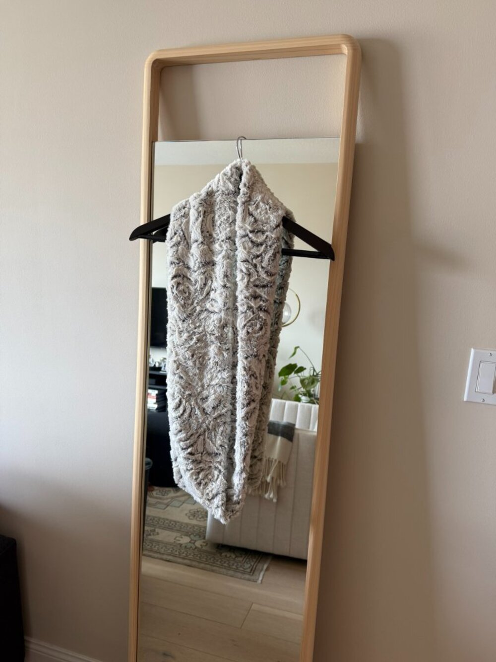 Fuzzy Infinity Scarf
